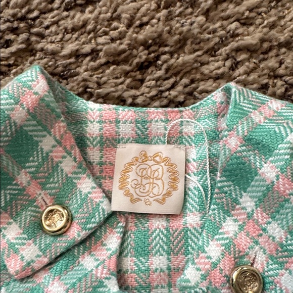 Beaufort Bonnet Putney Plaid Jumper Dress - Picture 3 of 5